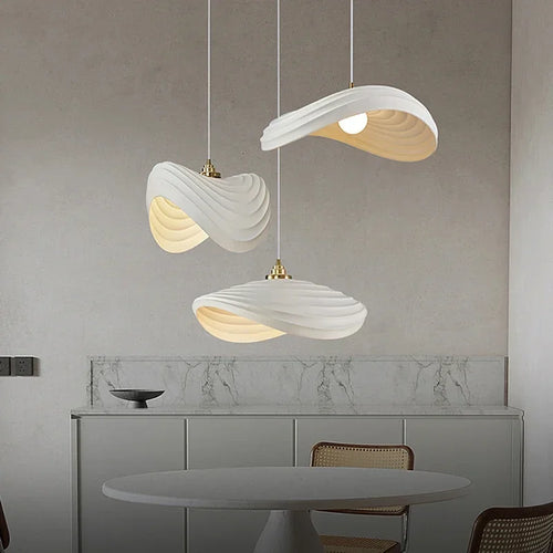 lustre wabi sabi éclairage décoratif pour intérieur moderne - vue 2 sur 18
