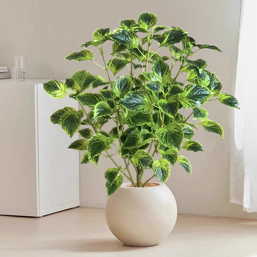 plantes artificielles eucalyptus tropical pour décoration de jardin - vue 3 sur 6