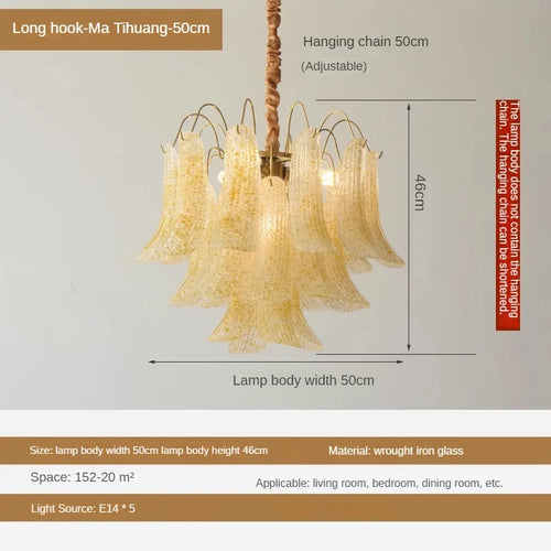 lustre en cristal de luxe rétro pour intérieur élégant - vue 9 sur 12