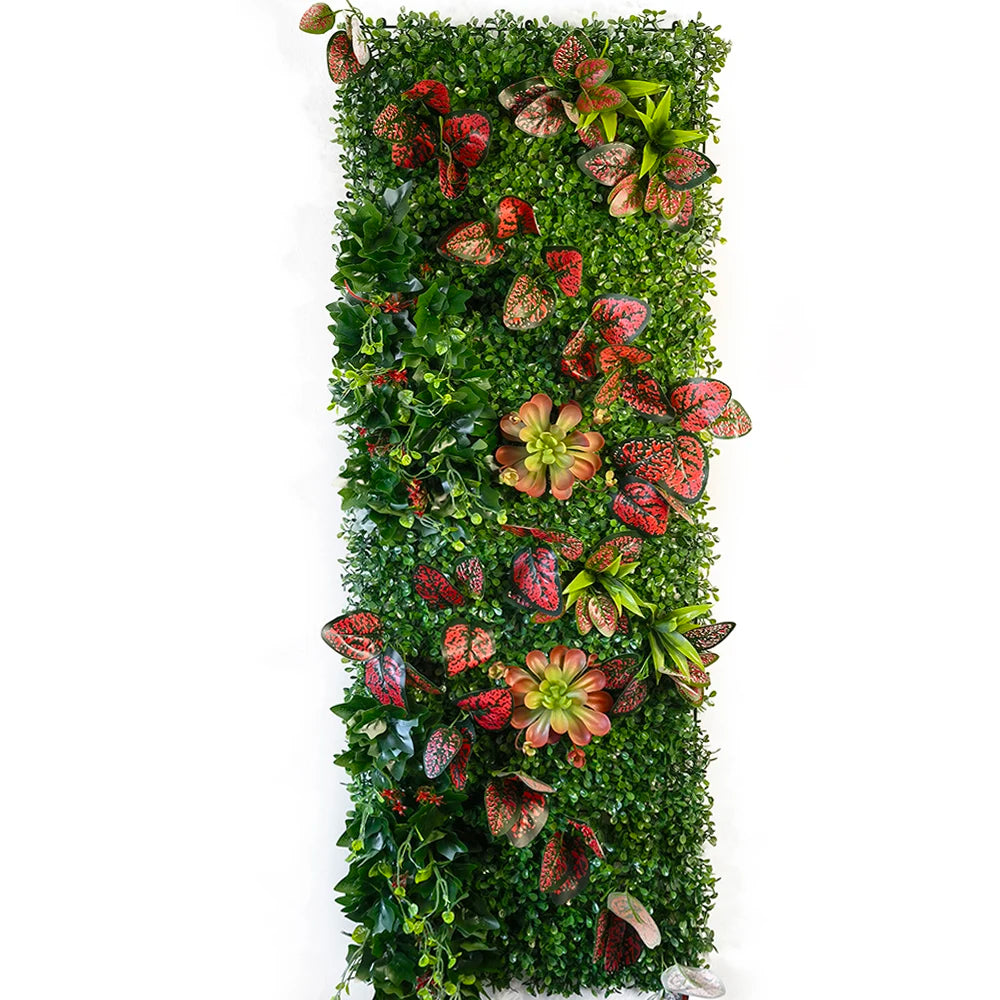 décoration murale artificielle herbe chlorophytum pour jardin et événements - vue 11 sur 23