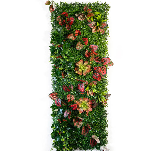 décoration murale artificielle herbe chlorophytum pour jardin et événements - vue 11 sur 23
