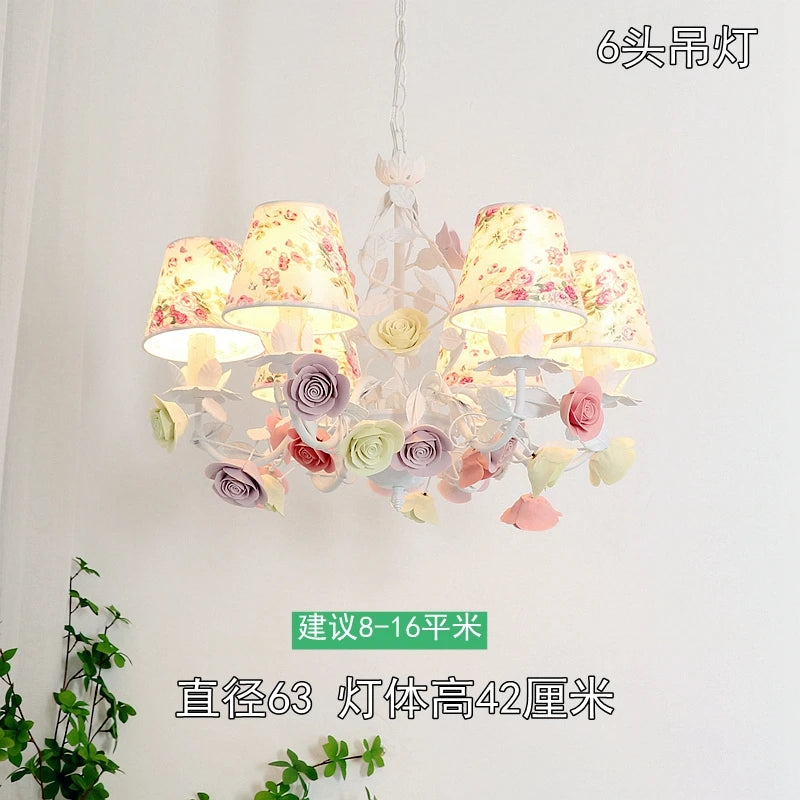 lustre en céramique led style nordique rétro pour un éclairage élégant - vue 9 sur 11