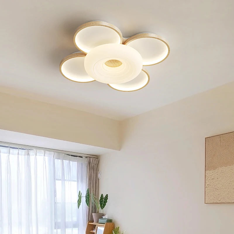 lampe de salon nordique moderne led atmosphérique minimaliste