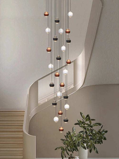 lustre créatif pour éclairage minimaliste et moderne - vue 4 sur 16