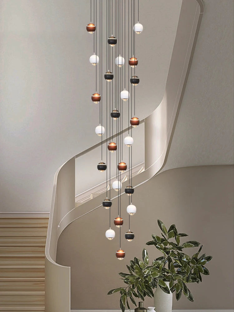 lustre créatif pour éclairage minimaliste et moderne - vue 3 sur 16