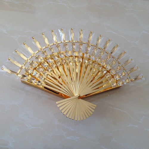 applique murale en cristal luxueux pour décoration intérieure