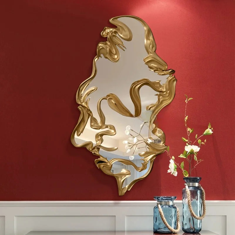 miroir décoratif léger de style européen personnalisable pour intérieur - vue 3 sur 11