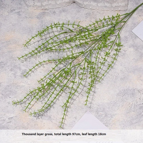 décoration en plastique de plantes aquatiques pour mariage et événements - vue 15 sur 16