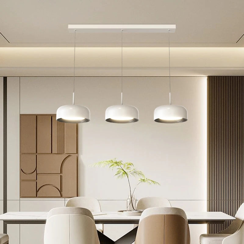 Lampe de couloir d'entrée d'allée minimaliste Simple moderne Protection des yeux salle de vie lustres créatif petit plafonnier rond - vue 6 sur 11