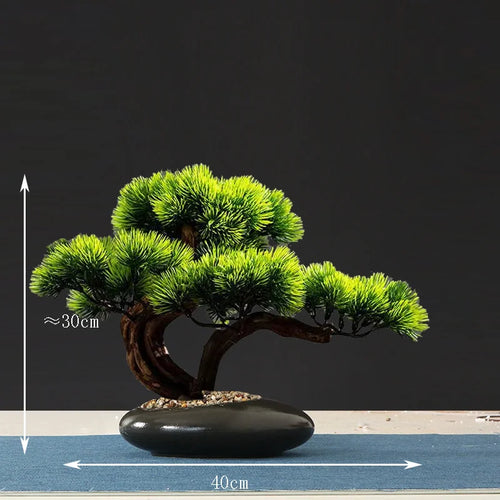 faux arbre bonsaï pour décoration intérieure et aménagement paysager - vue 6 sur 36