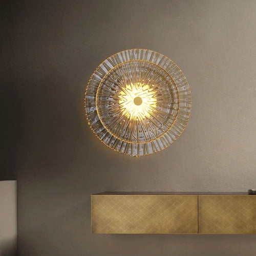 applique murale post-moderne en verre pour un intérieur élégant - vue 4 sur 8
