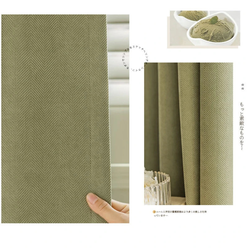 Rideau occultant uni style moderne pour salon chambre - vue 4 sur 23
