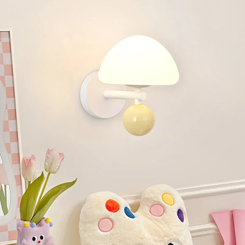 applique murale nordiques champignon led pour ambiance créative - vue 2 sur 11