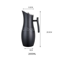 Carafe isotherme acier inoxydable élégante boissons froides chaudes
