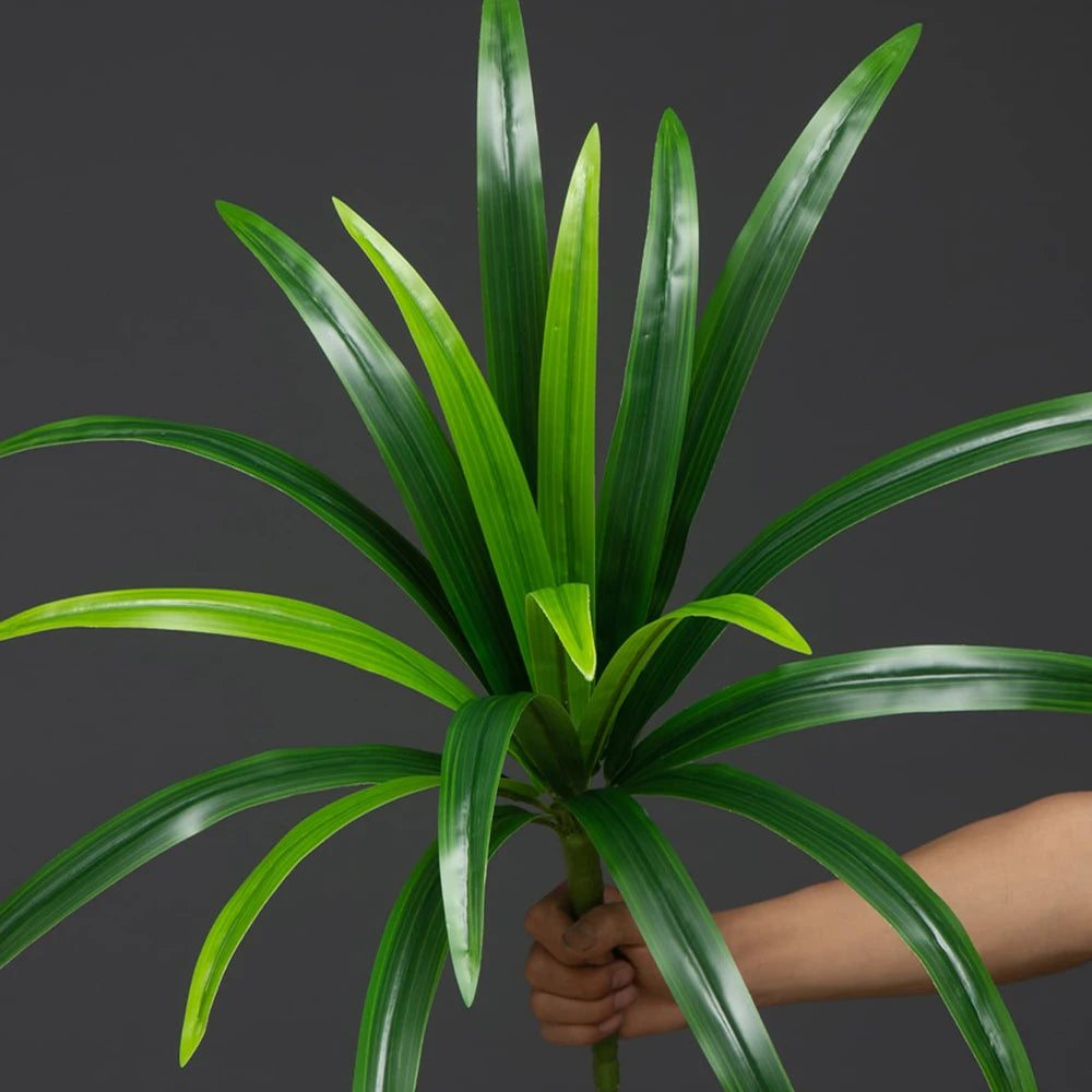 plantes artificielles de magnolia et feuilles tropicales pour décoration - vue 4 sur 9