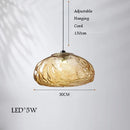 lustre en verre design nuage pour intérieur décoratif lumineux