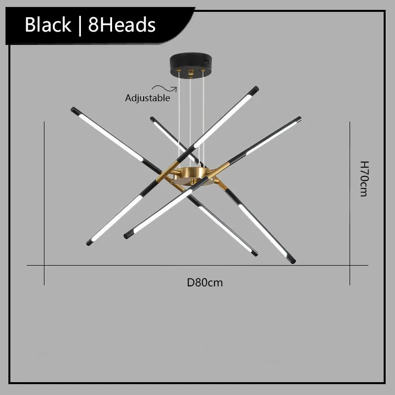 lustre suspendu winfordo design créatif led 	 décoratif - vue 8 sur 14