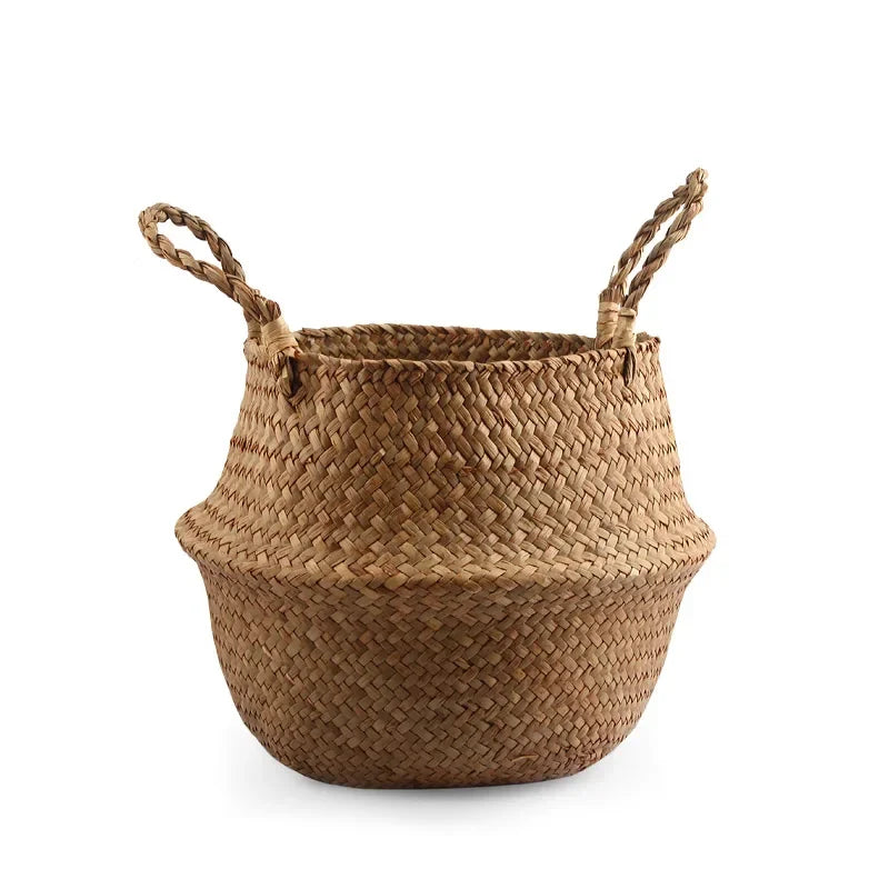 panier en osier tressé pour rangement et décoration polyvalente - vue 13 sur 18