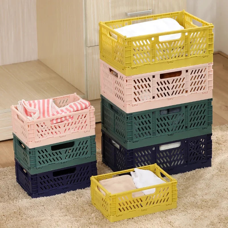 panier de rangement pliable pour accessoires et gadgets divers - vue 5 sur 14