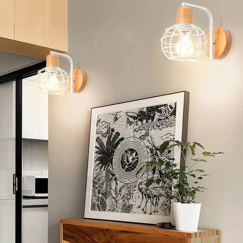 Applique murale led vintage industriel