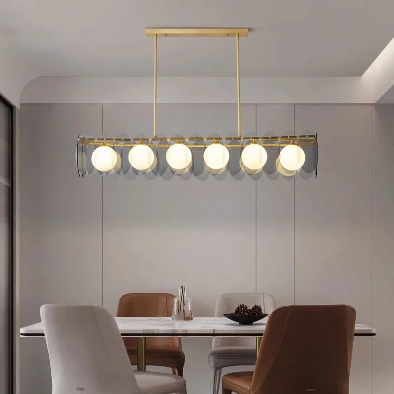 Lustre moderne led pour salle à manger pour plafond éclairage intérieur