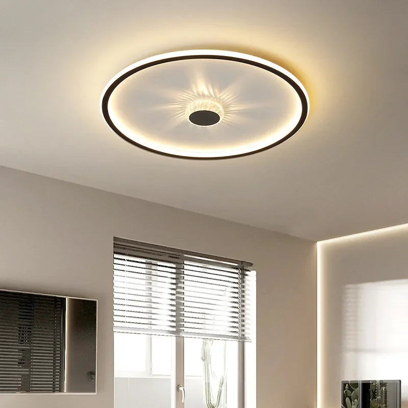 plafonnier moderne à leds pour intérieur décoratif maison