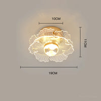 plafonnier led moderne nordique pour intérieur et balcon