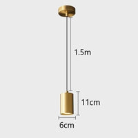 lustre en fer à LED design minimaliste pour intérieur moderne