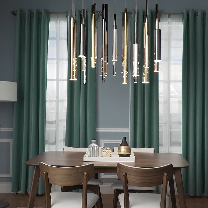 lustre d'art postmoderne de luxe pour restaurant nordique