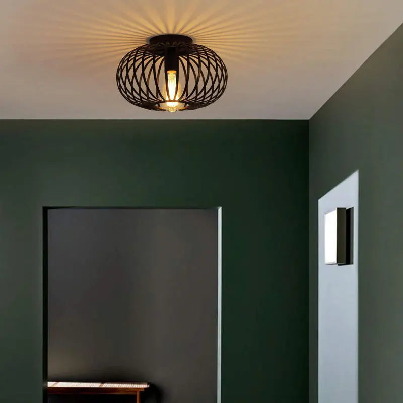 plafonnier moderne simple créatif rond pour éclairage toit
