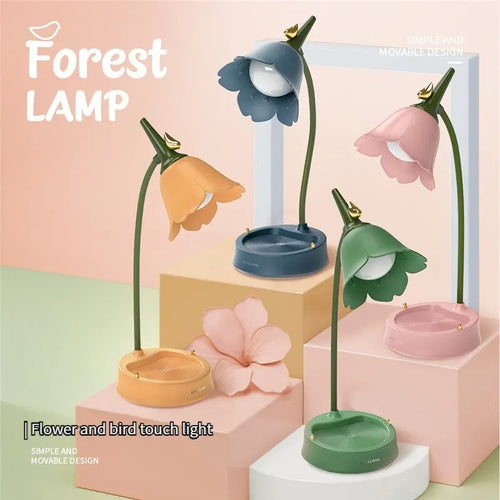 Lampe de Table fleur LED Rechargeable