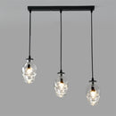 suspension loft américain rétro avec lampe crâne en bouteille de vin led