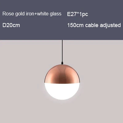 suspension nordique en verre à carreaux pour décoration moderne - vue 8 sur 12