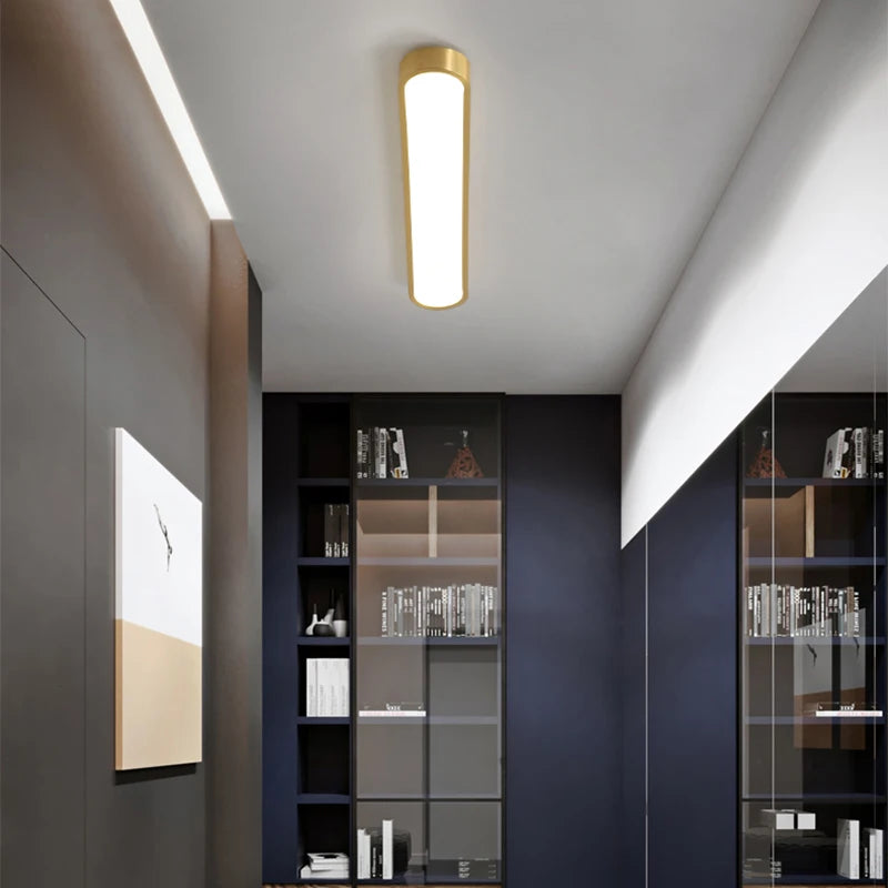 plafonnier led nordique pour décoration intérieure lumineuse - vue 4 sur 8