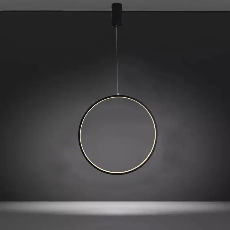 suspension circulaire à led pour intérieur moderne