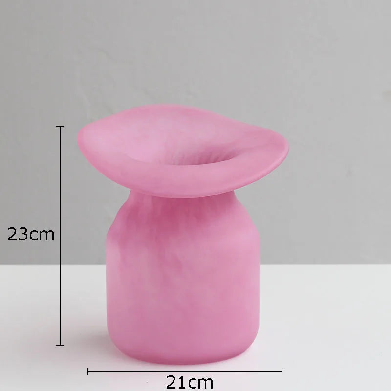 vase en verre pour arrangement floral décoration moderne - vue 10 sur 10