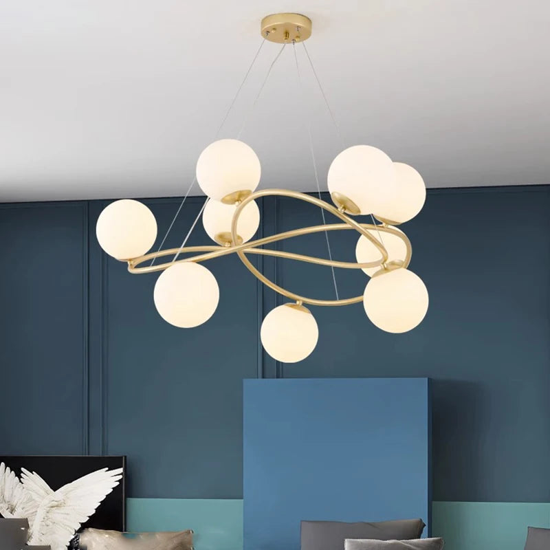 Lampes led suspendues au design moderne