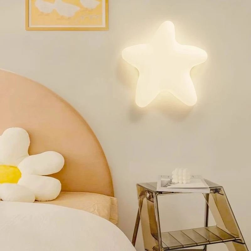 applique murale nuage et étoile pour chambre enfant