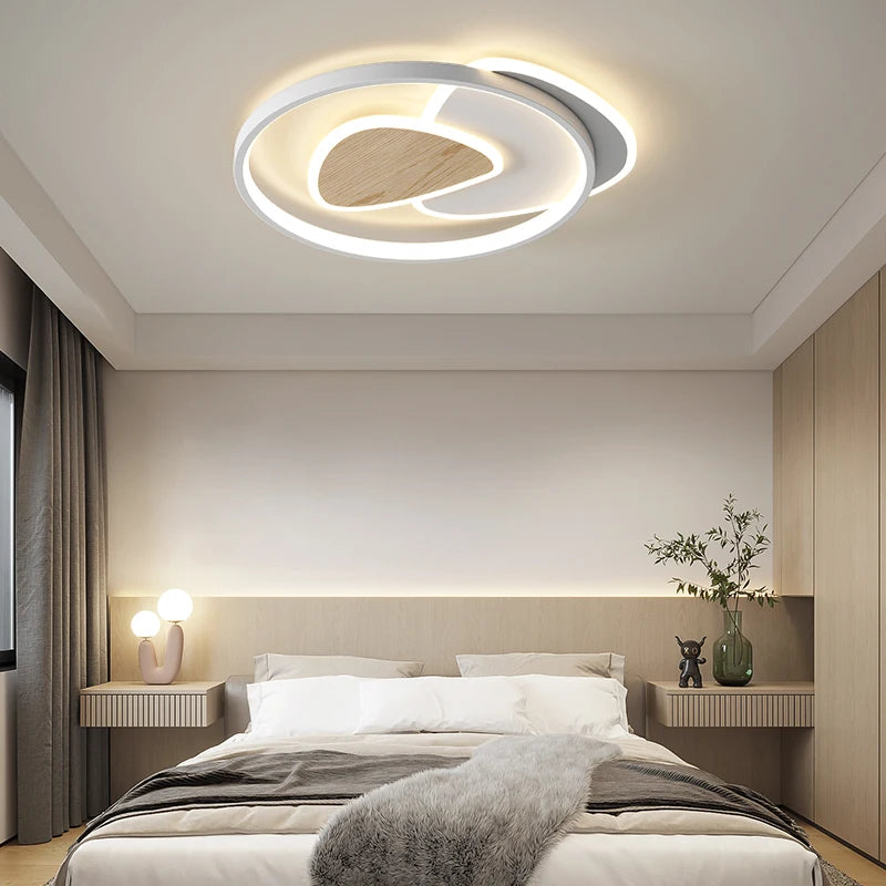 2023 Led Ceiling Light Ceiling Chandelier Simple Modern Ceiling Light Bedroom Light Home Decoration Room Led Light Fixture - vue 5 sur 8