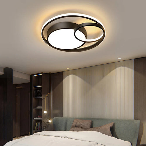 Plafond moderne à LEDs lumière salon chambre salle à manger plafonnier éclairage intérieur Dimmable décoratif maison lampes lumineuses