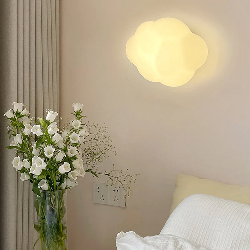 Plafonnier LED moderne nuage décoratif intérieur chambre