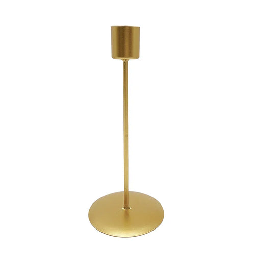 bougeoir en métal créatif pour décoration romantique de mariage - vue 12 sur 14