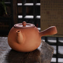 Théière céramique brute style kung fu artisanale rétro