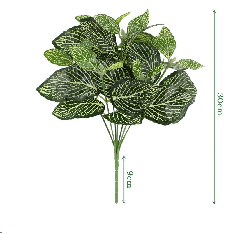 feuilles de bambou artificielles en soie pour décoration élégante - vue 24 sur 32