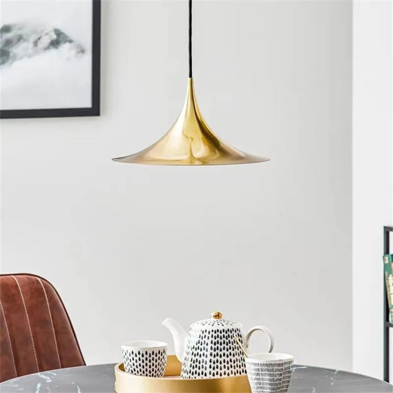 suspension scandi seim lampe danoise minimaliste métal unique - vue 4 sur 11