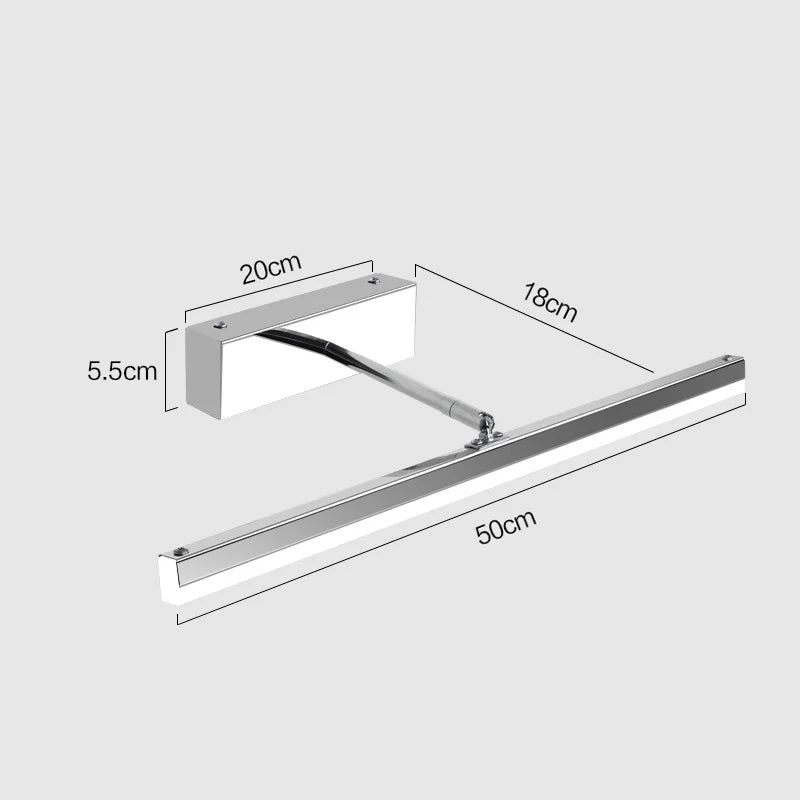 lampe frontale télescopique à led moderne et minimaliste - vue 7 sur 7