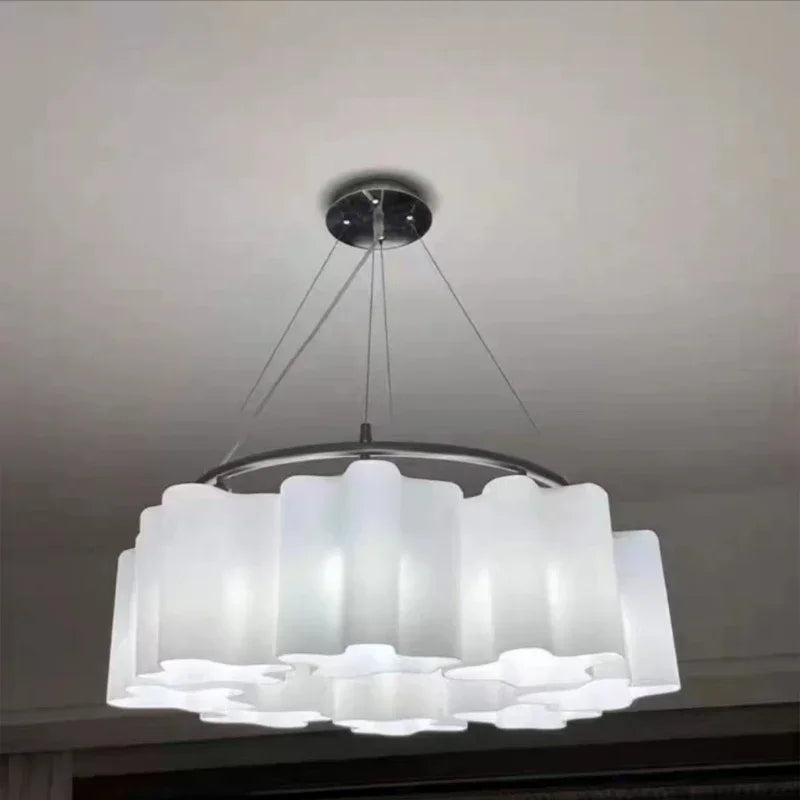 plafonnier nuage minimaliste moderne pour intérieur design - vue 3 sur 16