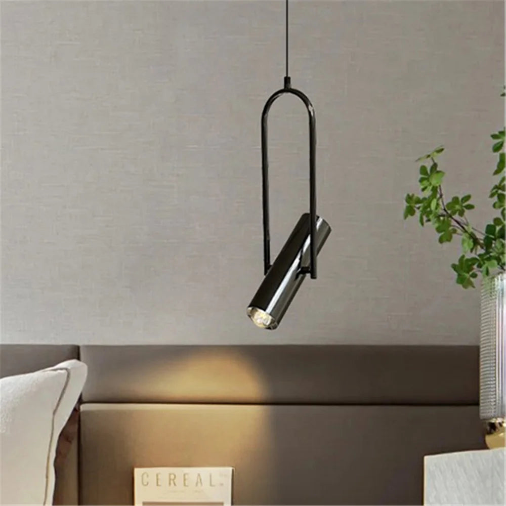 lustre à led réglable design moderne pour intérieur restaurant bar café - vue 3 sur 7