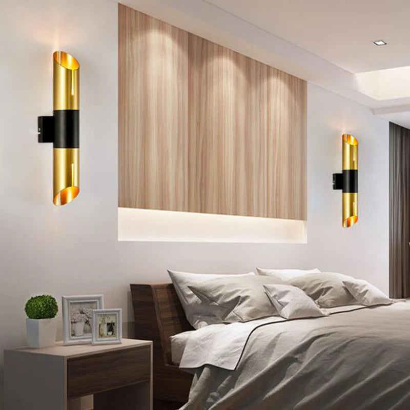 Applique murale LED en aluminium au design moderne