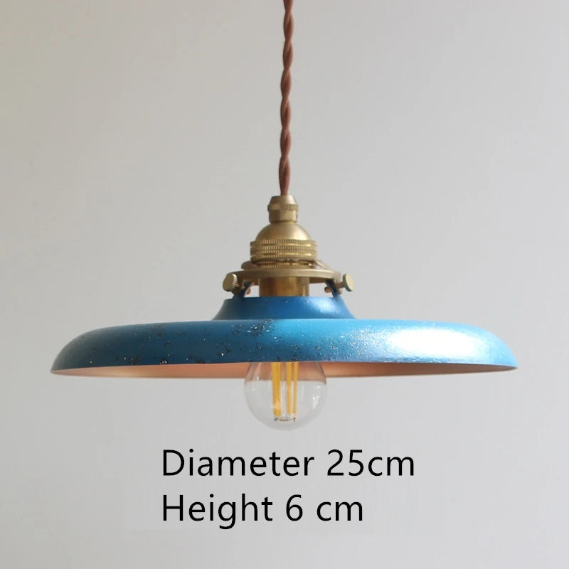 Lampe suspendue vintage industrielle en fer décorative Lampe suspendue vintage industrielle en fer décorative